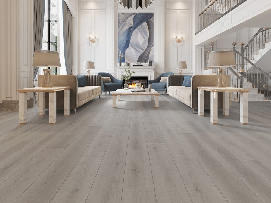 Indoor Delight Collection - Slate Ballad ID03 - Waterproof Luxury Vinyl Plank Flooring 9" x 48" x 6.5mm, 20mil (22.65 Sq Ft/Box)